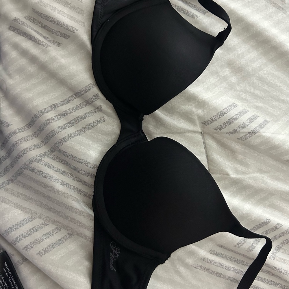 Black Padded Bra